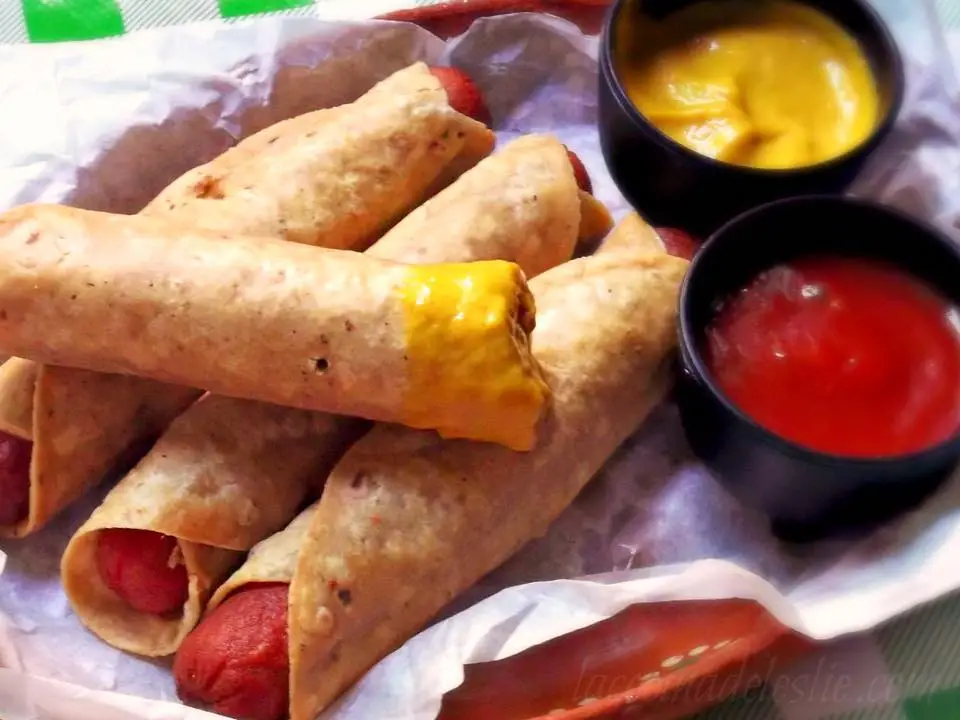 Mexican Food Truck Menu Ideas - Tortilla wrapped hotdogs