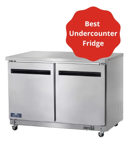 5 Best Refrigerators For Food Trucks - Arctic Air AUC48R 48" Undercounter Worktop Refrigerator 