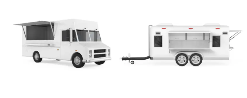 Food truck vs. Food trailers.